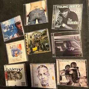 Music CD’s (5$ each all for 60$)
